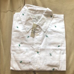 Embroidered Cactus Courier Shirt